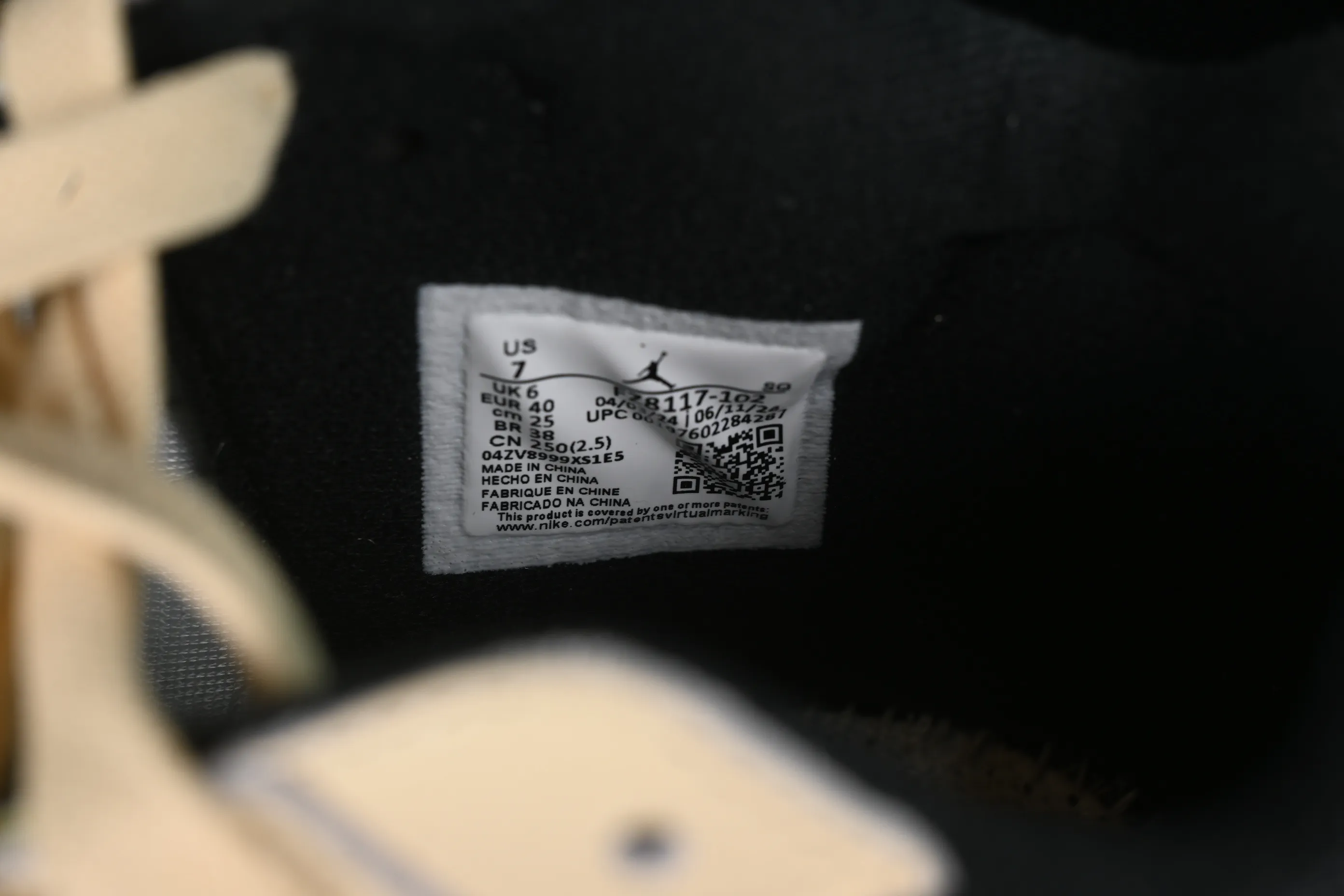 All categories Air Jordan Jordan series basketball shoes Air Jordan 1 Low LW version Travis Scott x Jordan Cut The Check AJ1 Joe 1 hook and loop fashion basketball shoes FZ8117-102